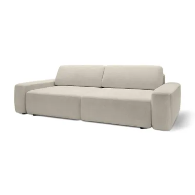 Produktbild von Sofa Bamby Bouclé – ausziehbares Sofa mit Bettkasten