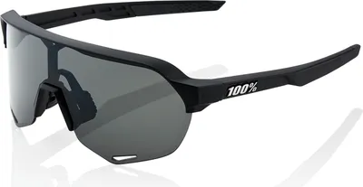 Image de Lunettes 100 pour cent S2 - Soft Tact Black, verre fumé