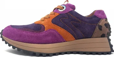 Produktbild von Waldläufer H-Pinky Damen sportlicher Schnürer in Mehrfarbig, Größe 5.5