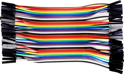 Obrázek produktu pro 40-Pin Jumperkabel/Pin Steckbrücken weiblich-weiblich für Arduino/Raspberry Pi