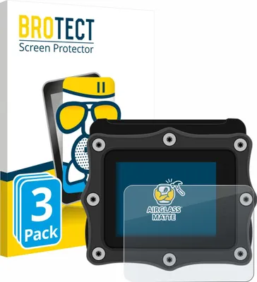 Produktbild von 3x BROTECT Entspiegelungs Schutzglas für Shearwater Perdix 2 Schutzfolie Panzer Folie Glas Display Schutz matt