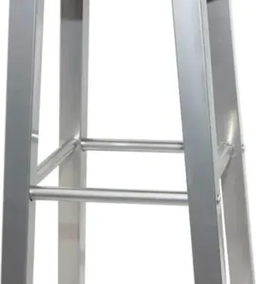 Obrázok produktu pre vidaXL Barová stolička 2 ks. Kov so sedadlom z MDF