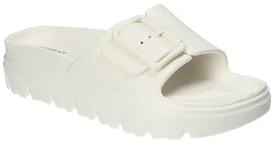 Produktbild von American Club NH200, Damen Pantoletten Schnalle leicht Badeschuhe rutschhemmend bequem, Beige 39