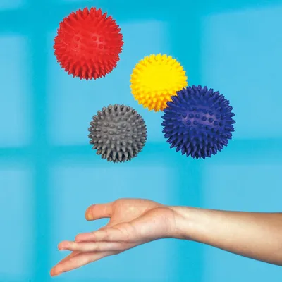 Produktbild von Igelball, klein, gelb, 78mm | Stück (1 Stück)