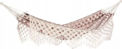 Immagine prodotto di Amaca brasiliana con frange in stile boho - Lettino sospeso per 3 persone 250x160cm