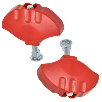 Immagine prodotto di Omgoods - Manopola con dado a farfalla e bullone per tosaerba (set di 2)