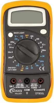 Zdjęcie produktu dla multimetr cyfrowy mul001 dt850l