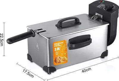 Obrázek produktu pro Trouba - Grilovací pánev - Pečicí plech - Fritéza - Zdravé a inteligentní vaření - 6L/9L - 1500W/2400W - Chytrá multifunkční konvekční trouba - EU zástrčka - Bez oleje