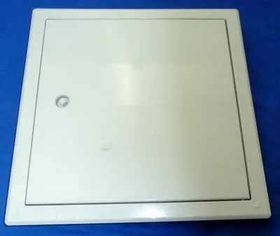 Produktbild von Revisionstür 400x600 mm für Wand u.Deckenmontage verzinktes Stahlblech weiß Neu