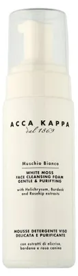 Productafbeelding van Acca Kappa Muschio Bianco gezichtsreiningsschuim (200 ml)