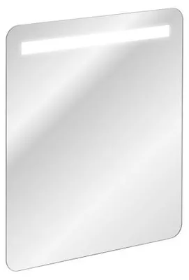 Image de Miroir rectangulaire avec éclairage LED - L 70 x l 60 cm - Bianca