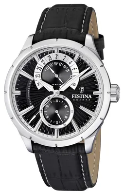 Produktbild von FESTINA Herrenuhr Multifunktionsuhr Quarz Klassik schwarz Klassik Uhr UF16573/3