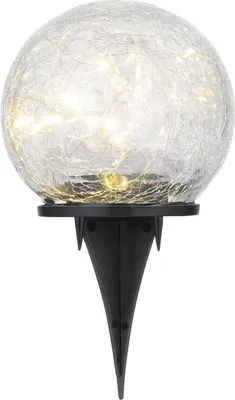 Produktbild von Lampe Strend Pro Garden Crackles, Solar, LED, 10x19 cm