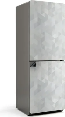 Obrázek produktu pro Abstraktní trojúhelníkový vzor - Magnetický kryt lednice - Magnetická fólie do kuchyně - Magnetická dekorace na lednici - Samolepicí magnetická tabule - Magnetická fólie na dveře lednice - 70x190 cm