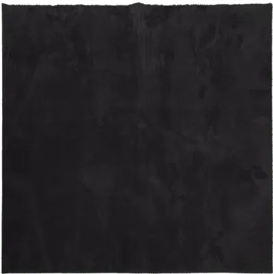 Zdjęcie produktu dla Dywan HUARTE z krótkim włosiem, czarny, 240x240 cm