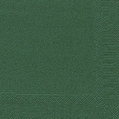 Produktbild von Duni Cocktail Servietten darkgreen 24x24cm 3lagig 20 Stück