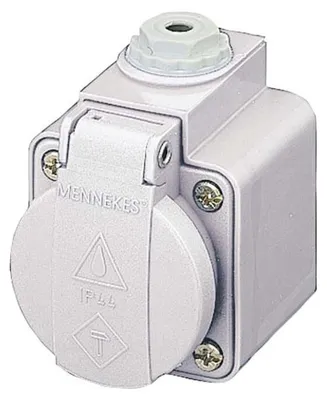 Obrázok produktu pre Mennekes Schuko zásuvka na povrch 16A,2p+E,230V 10081