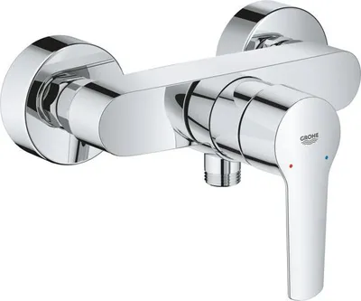 Zdjęcie produktu dla Bateria Umywalkowa Jednouchwytowa GROHE Start, Montaż Ścienny, Przyłącze Gwintowane 1/2", Głowica Ceramiczna 35 mm, Chromowana