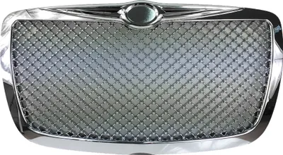 Obrázok produktu pre Mriežka chladiča športová mriežka predná mriežka bez emblému chróm pre Chrysler 300C