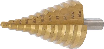 Produktbild von BGS 1615 Stufenbohrer, titannitriert, 6-40.5 mm