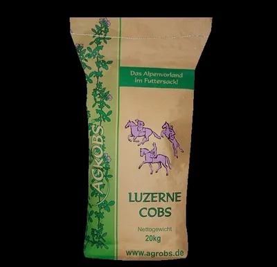Produktbild von Agrobs Pre Alpin Luzerne Cobs 20kg