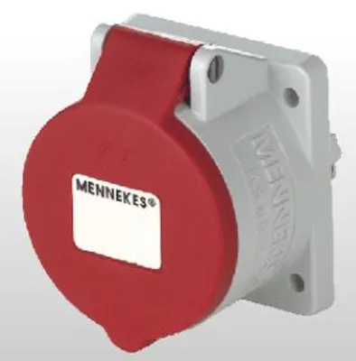 Produktbild von Mennekes 1797 – 5-polig – 6-polig – Grau – IP44 – 400 V – 32 A