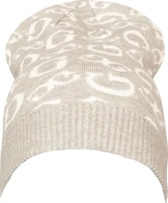 Produktbild von GUESS Beanie-Mütze mit Stoffaufschlag mit Logo, Artikel AWU367VIS01, L, Poliestere 29%,Viscosa 50%,Poliammide 21%