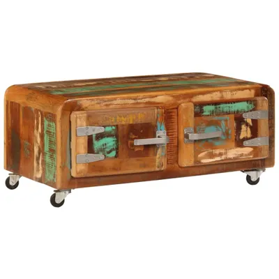 Immagine prodotto di Maison Exclusive - Tavolino 85x55x40 cm in legno massello di recupero