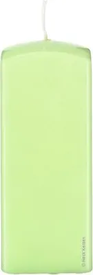 Produktbild von Quader, Quadratische Kerzen Kiwi Hellgrün 60 x Ø 60/60 mm, 4 Stück
