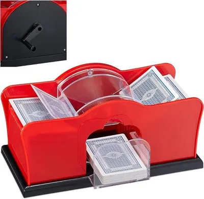 Produktbild von Automatische Kaartenschudder für 2 Decks - Poker und Blackjack - Kartenschüttler - Kartenschuder für Poker und Kartenspiel