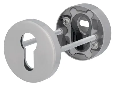 Produktbild von Alpertec Schutzrosette Ø 5,5 Edelstahl silber