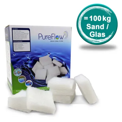 Produktbild von POOL Filtermedium aus Polymerfaser für Schwimmbäder und Whirlpools, druckloses Filtern, 1280 g