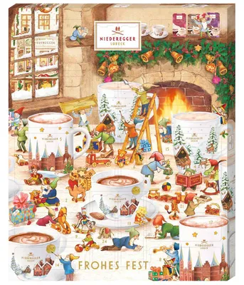 Produktbild von Niederegger Adventskalender Heißgetränke