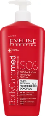 Obrázok produktu pre Eveline Cosmetics BodyCare Med+ – telové mlieko, hydratácia, upokojenie
