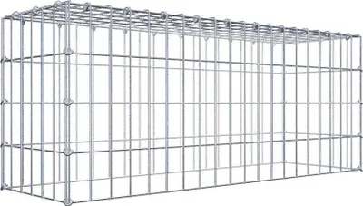 Produktbild von Anbaugabione Typ 3 100 cm x 40 cm x 30 cm (L x H x T), Maschenweite 5 cm x 10 cm, C-Ring