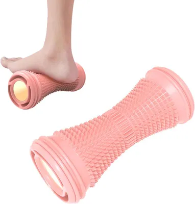 Produktbild von Fußrolle für Plantarfasziitis, Fußmassagegerät, Plantarfasziitis-Massager mit Noppen, tragbare Fußmassage-Rollen