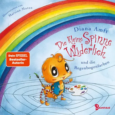 Produktbild von Die kleine Spinne Widerlich und die Regenbogenfarben (Pappbilderbuch)