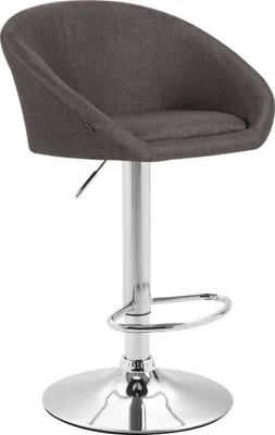 Produktbild von Barhocker Miami V2 Stoff C dunkelgrau