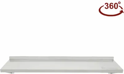 Produktbild von Beeketal Gastro Edelstahlregal Regal Wandregal, Modell:WAB-120