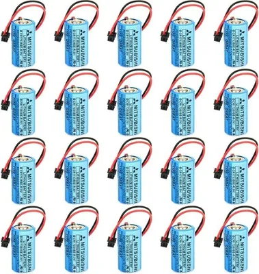 Obrázek produktu pro balení 20 baterií 3V 1700mAh Mitsubishi FANUC system machine CR17335SE-R Q6BAT
