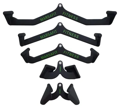 Productafbeelding van Home Gym Fitness Roeitoestel met T-bar en V-bar kabelaccessoires