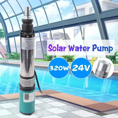 Image de Pompe à eau submersible, débit de 22 GPM, acier inoxydable durable, argent