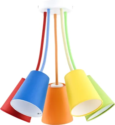 Produktbild von Deckenleuchte für Kinder, Modell WIRE, mehrfarbig, 2107, von TK Lighting