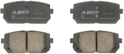 Produktbild von ABE Bremsbeläge Satz Hinten für KIA CARENS IV C20309ABE