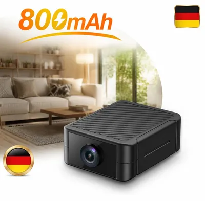 Immagine prodotto di Mini telecamera IP 4K HD, 1080P, wireless, Wi-Fi, telecamera di sorveglianza
