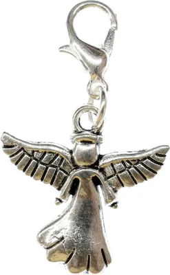Produktbild von Engel Charm Anhänger Zipper Armband Miniblings Weihnachten Schutzengel Erzengel