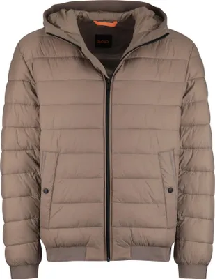Produktbild von BOSS Orange Winterjacke Odenis braun einfarbig