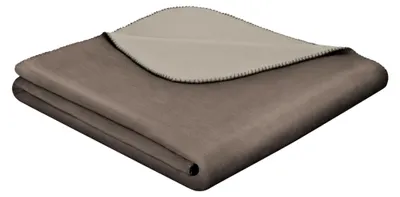 Produktbild von Wohndecke in Taupe und Sandfarben - 150 x 200 cm