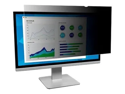 Zdjęcie produktu dla 3M PF240W1E, 61 cm (24"), 16:10, Monitor, Bezramkowy filtr prywatności na wyswietlacz, Anty odblaskowe, Prywatność, 108,40857643 g