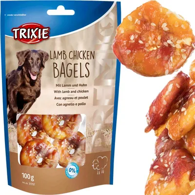 Productafbeelding van Trixie PREMIO Lam-Kip Bagels, 100 gram